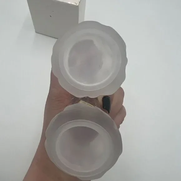 Lenox Crystal Lighthouse Salt and Pepper Shakers with Box - Picture 6 of 7